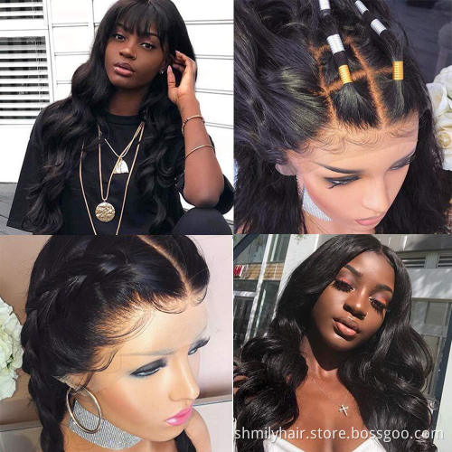 Mink Brazilian Human Hair Lace Front Wig Remy HD lace Wigs Human Hair lace front Natural Human Hair Wigs For Black Women